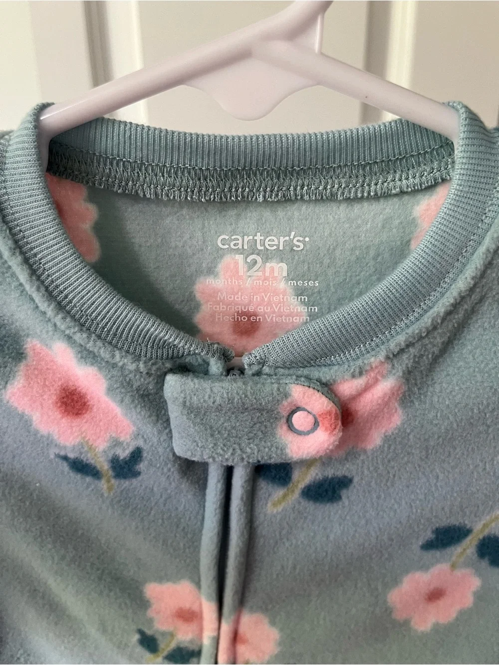 Carter's Set of 2 Fleece Footed Pajamas
